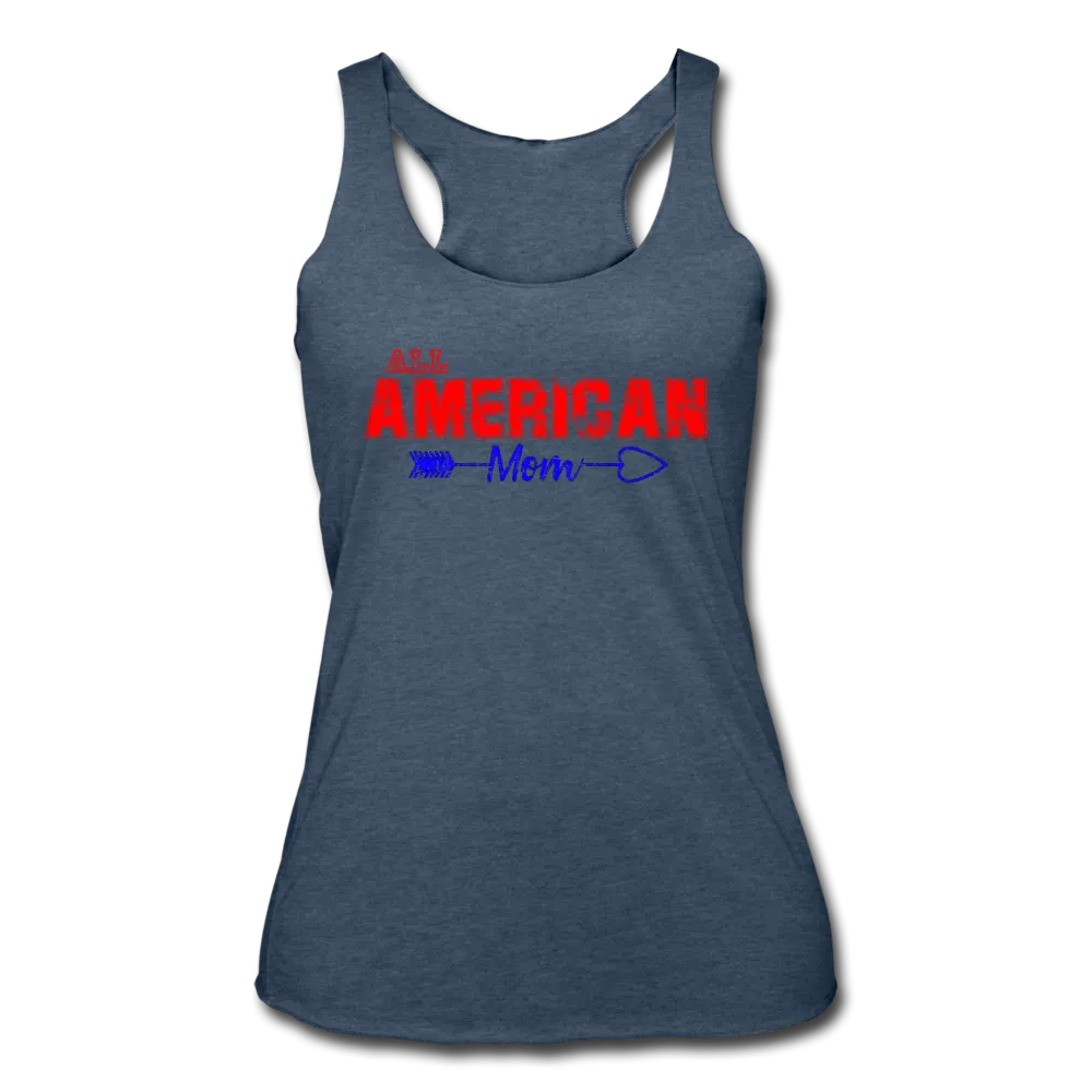 All American Mom Women's Athletic Tank Top