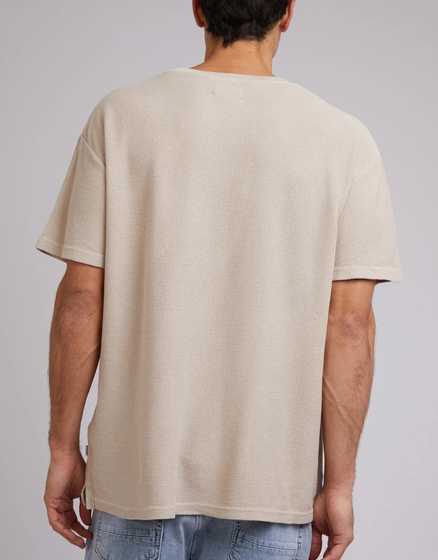 All Day Logo Tee Beige