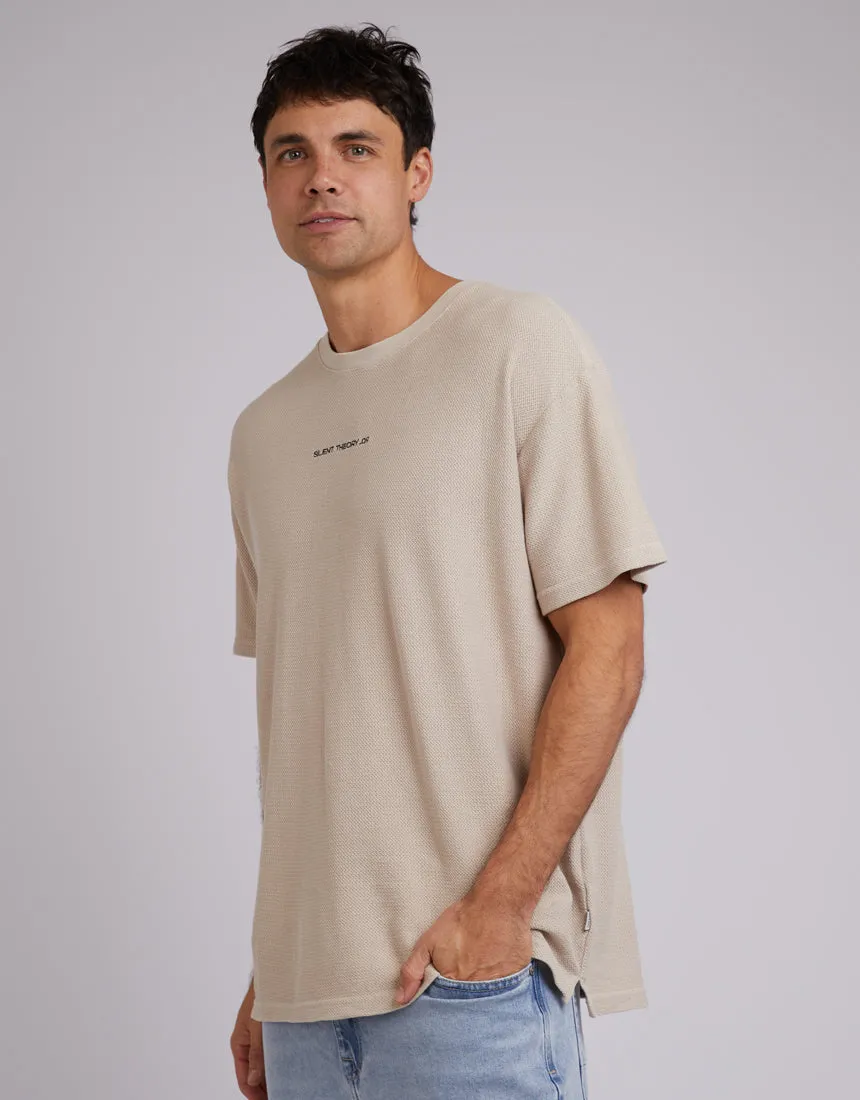 All Day Logo Tee Beige