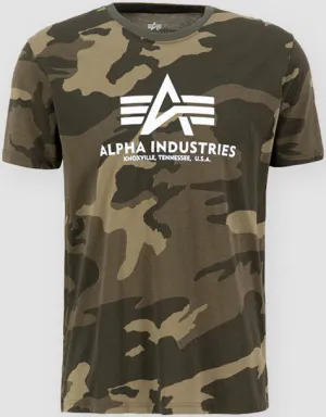 Alpha Industries Basic Camo T-Shirt, Olive