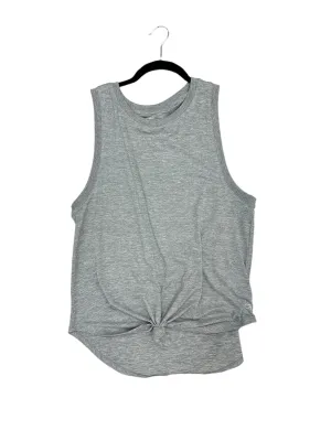 Athletic Tank Top By Gapfit In Grey, Size: M