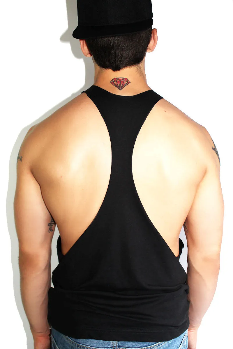 Beast String Tank-Black