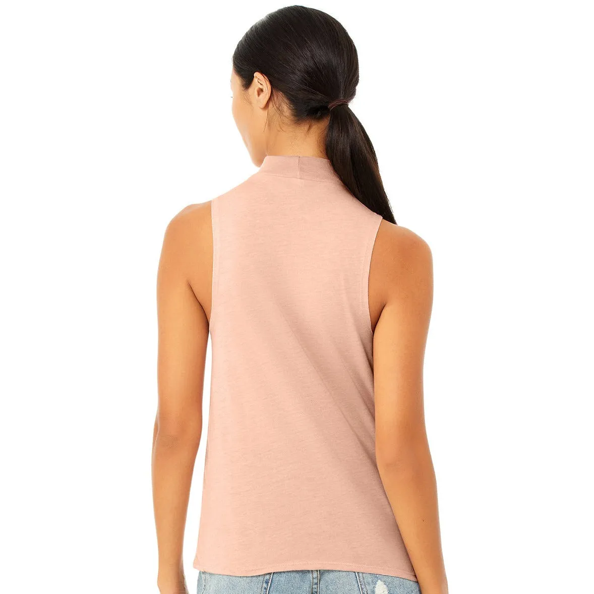 Bella   Canvas FWD Fashion Ladies' Mock Neck Tank