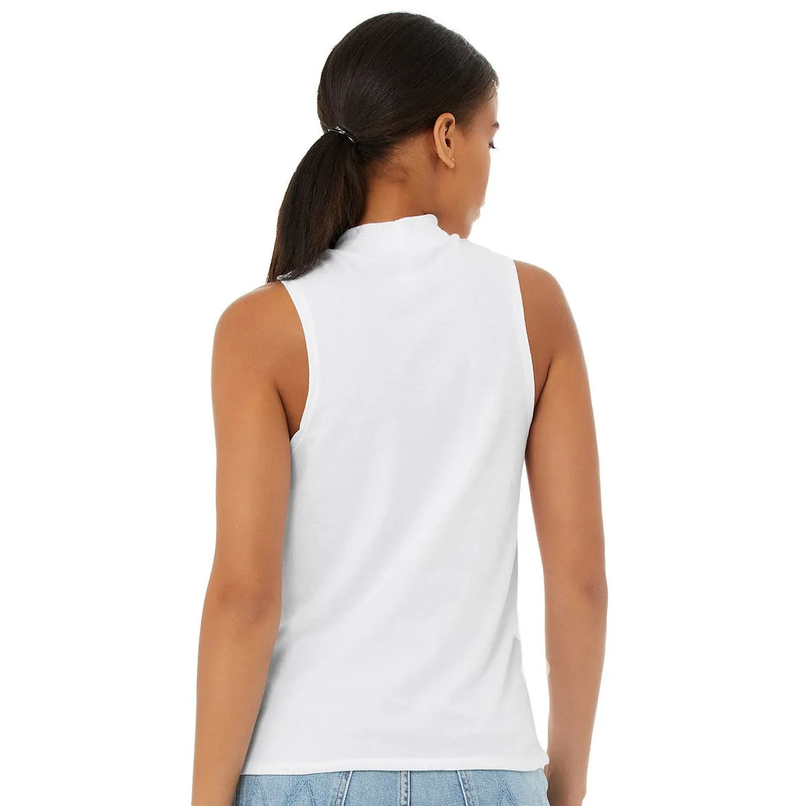 Bella   Canvas FWD Fashion Ladies' Mock Neck Tank