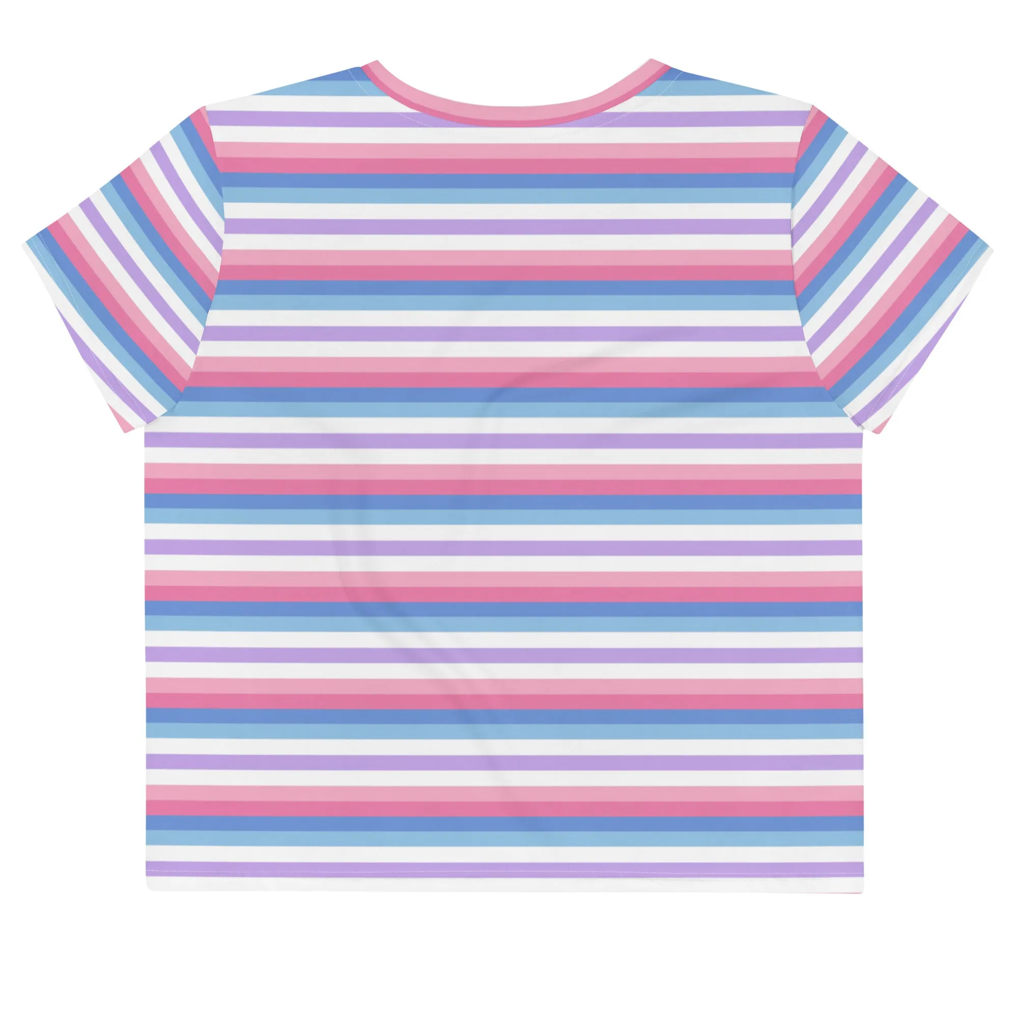 Bigender Flag Crop Tee