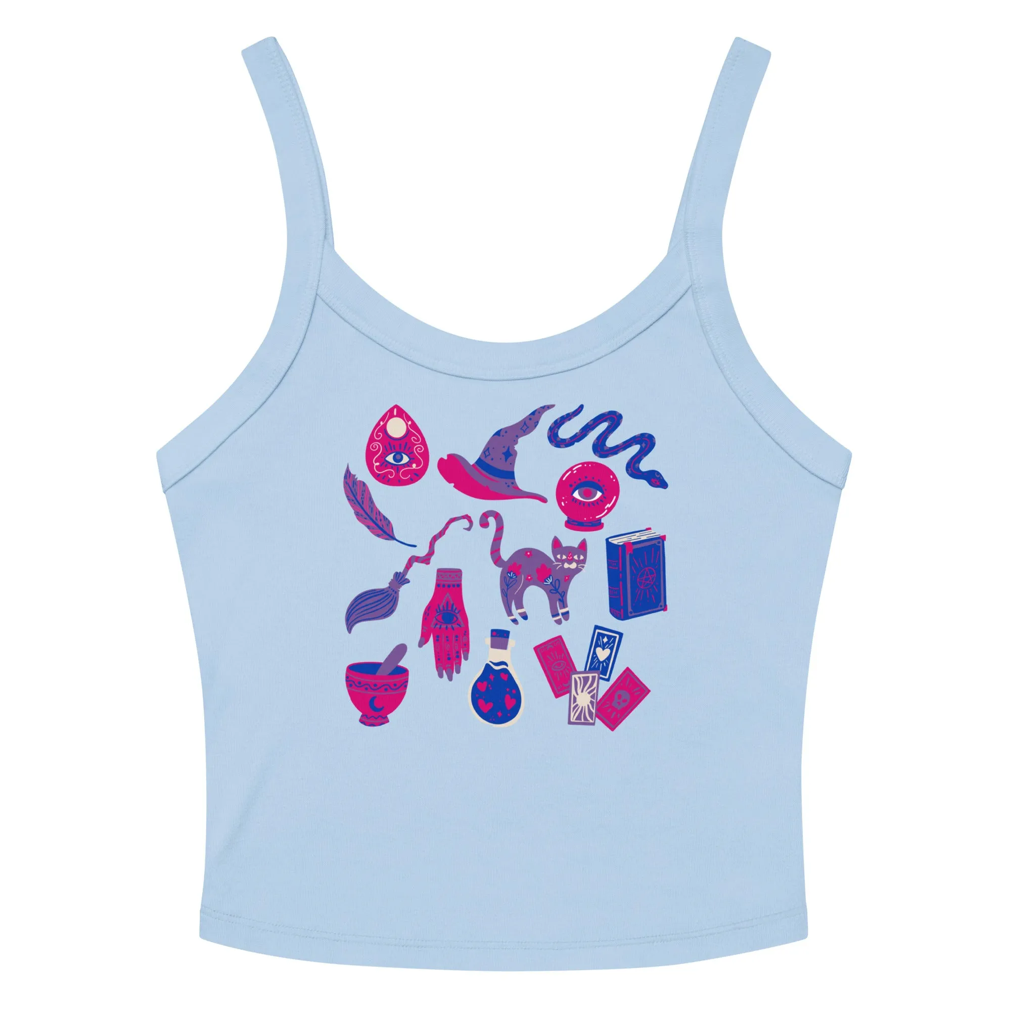 Bisexual Witch Scoop Neck Tank Top