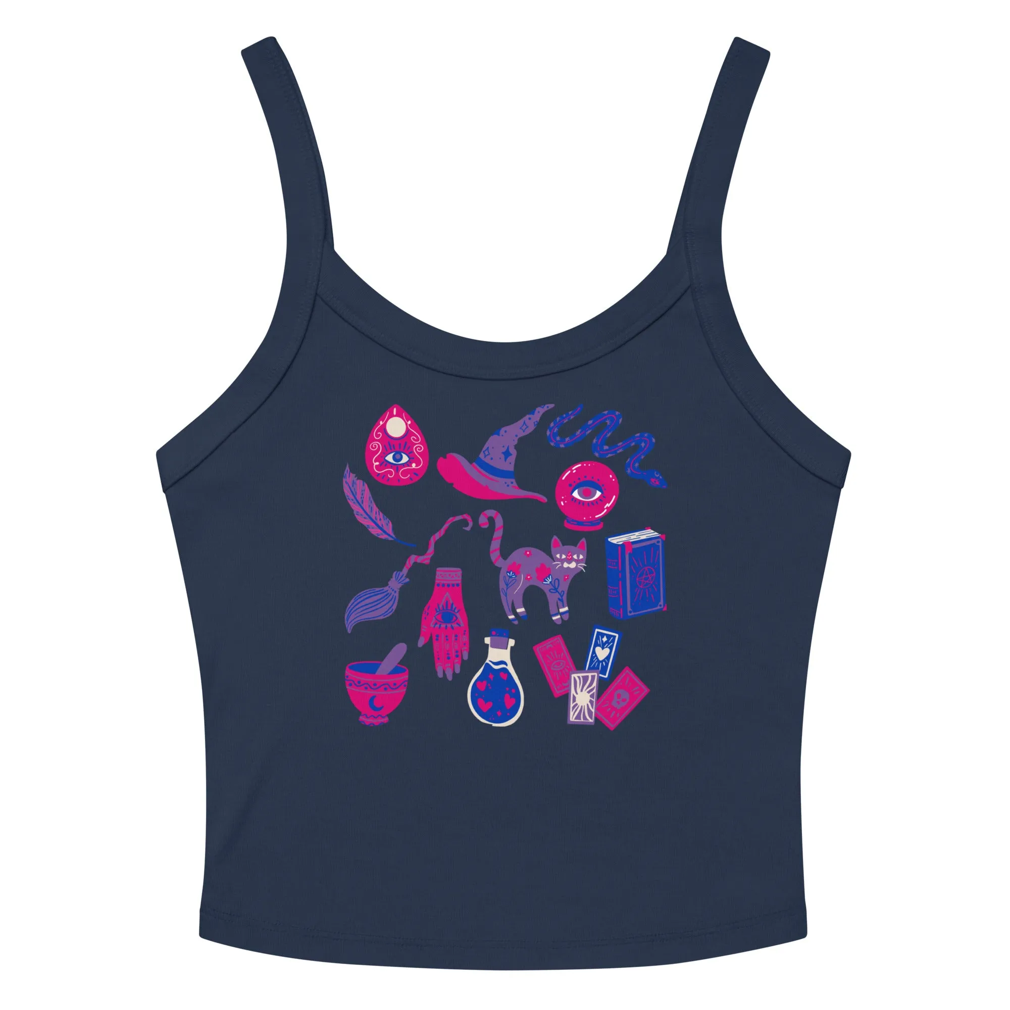 Bisexual Witch Scoop Neck Tank Top