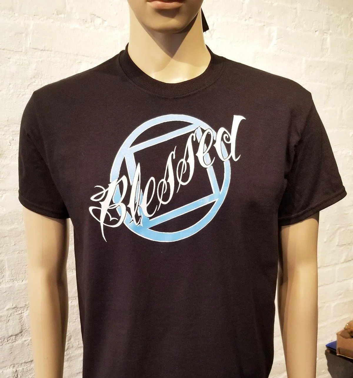 Blessed NA Black Tee - CLEARANCE