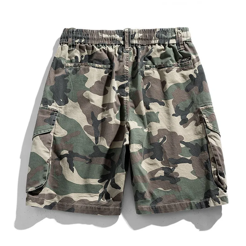 CAMO CASUAL  9''CARGO PANTS