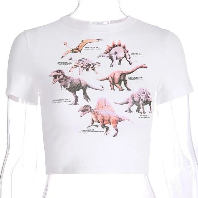 Dino Crop Top