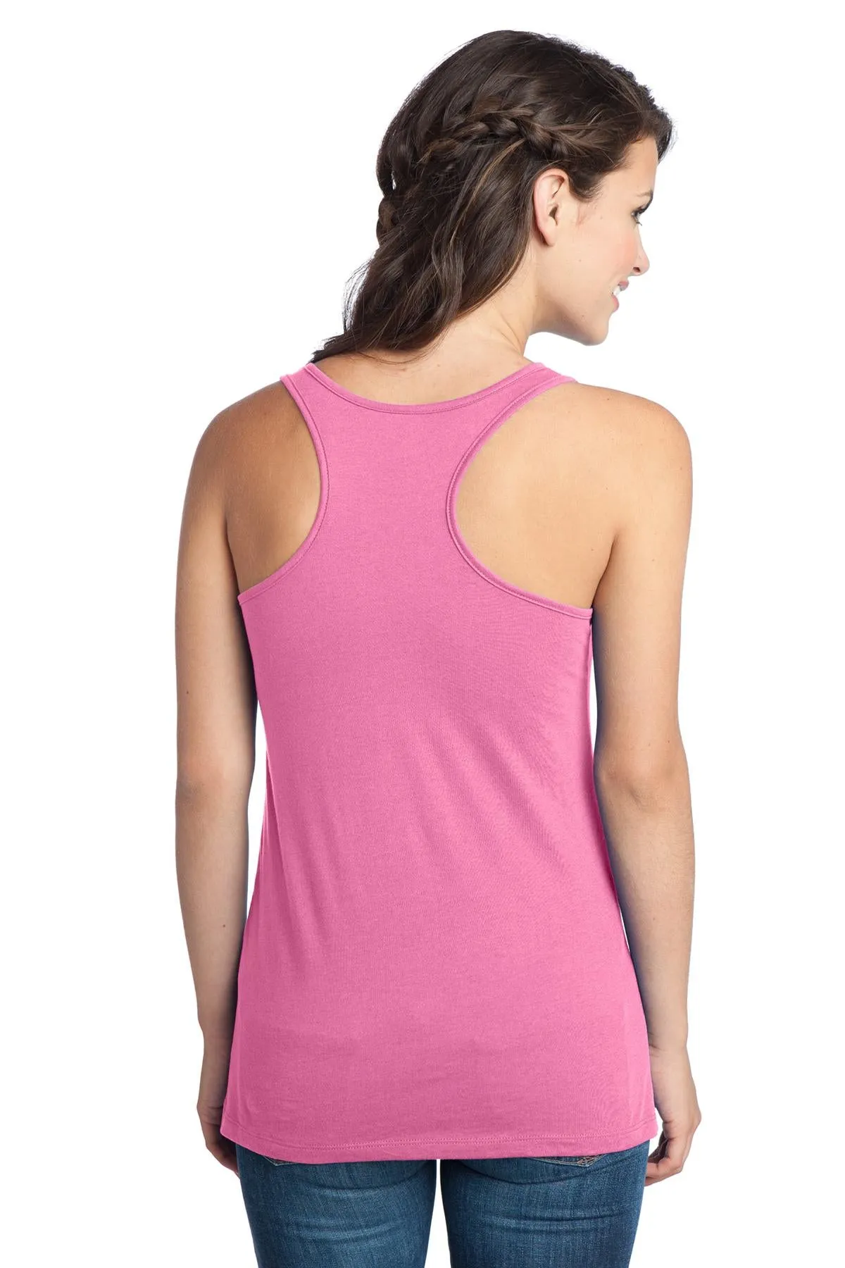 District - Juniors 60/40 Racerback Tank. DT237