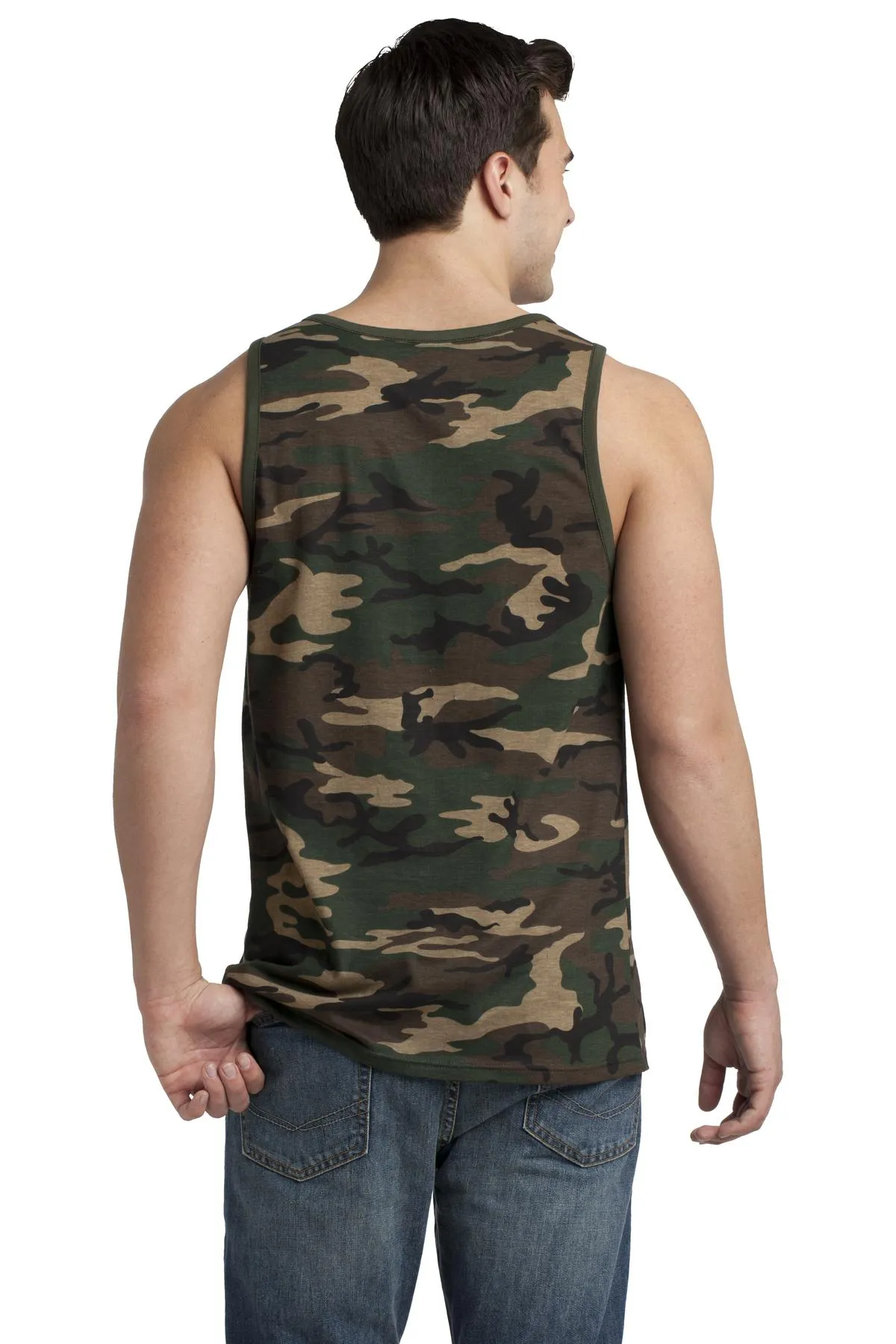 District Youth Cotton Ringer Tank Top DT1500