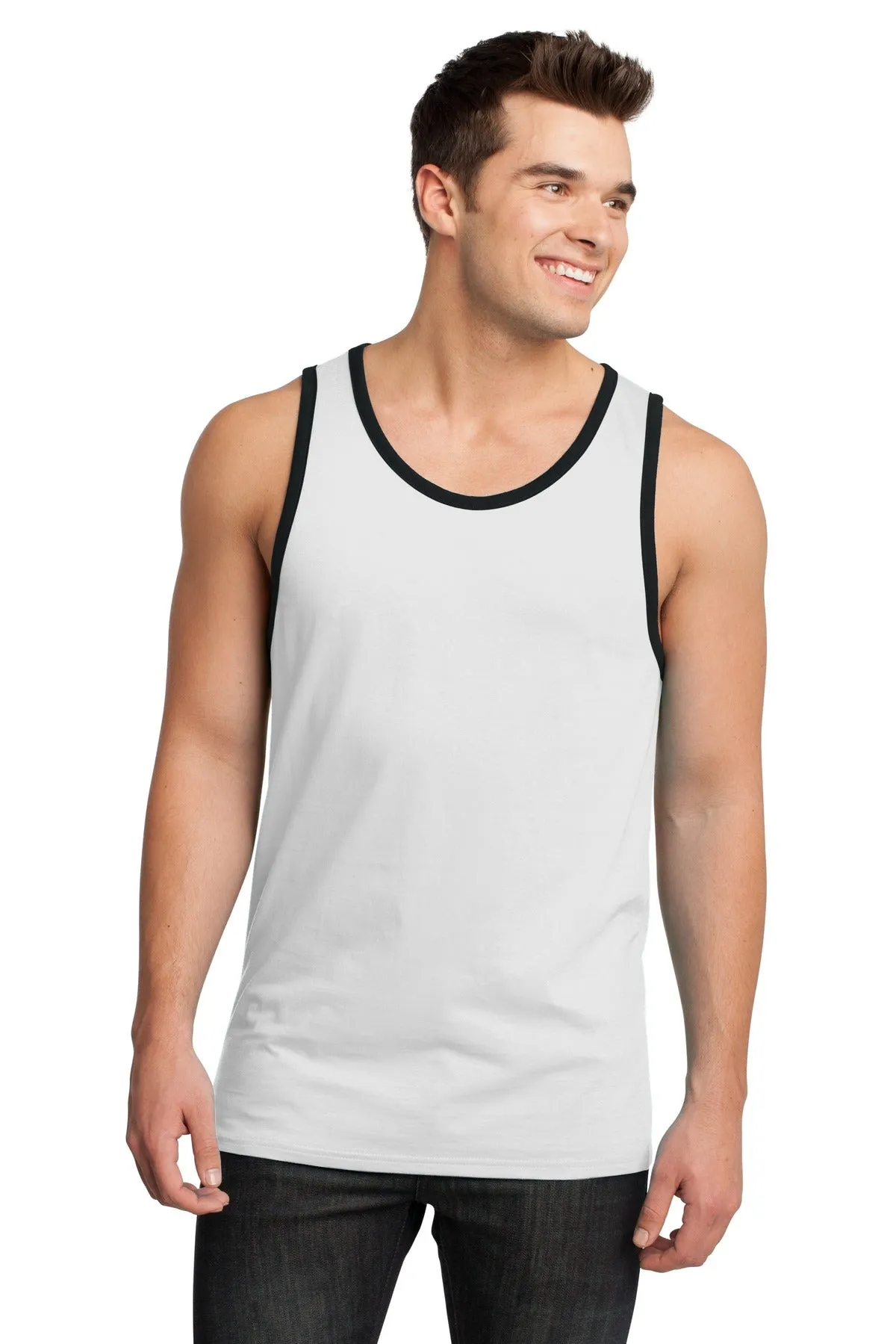 District Youth Cotton Ringer Tank Top DT1500