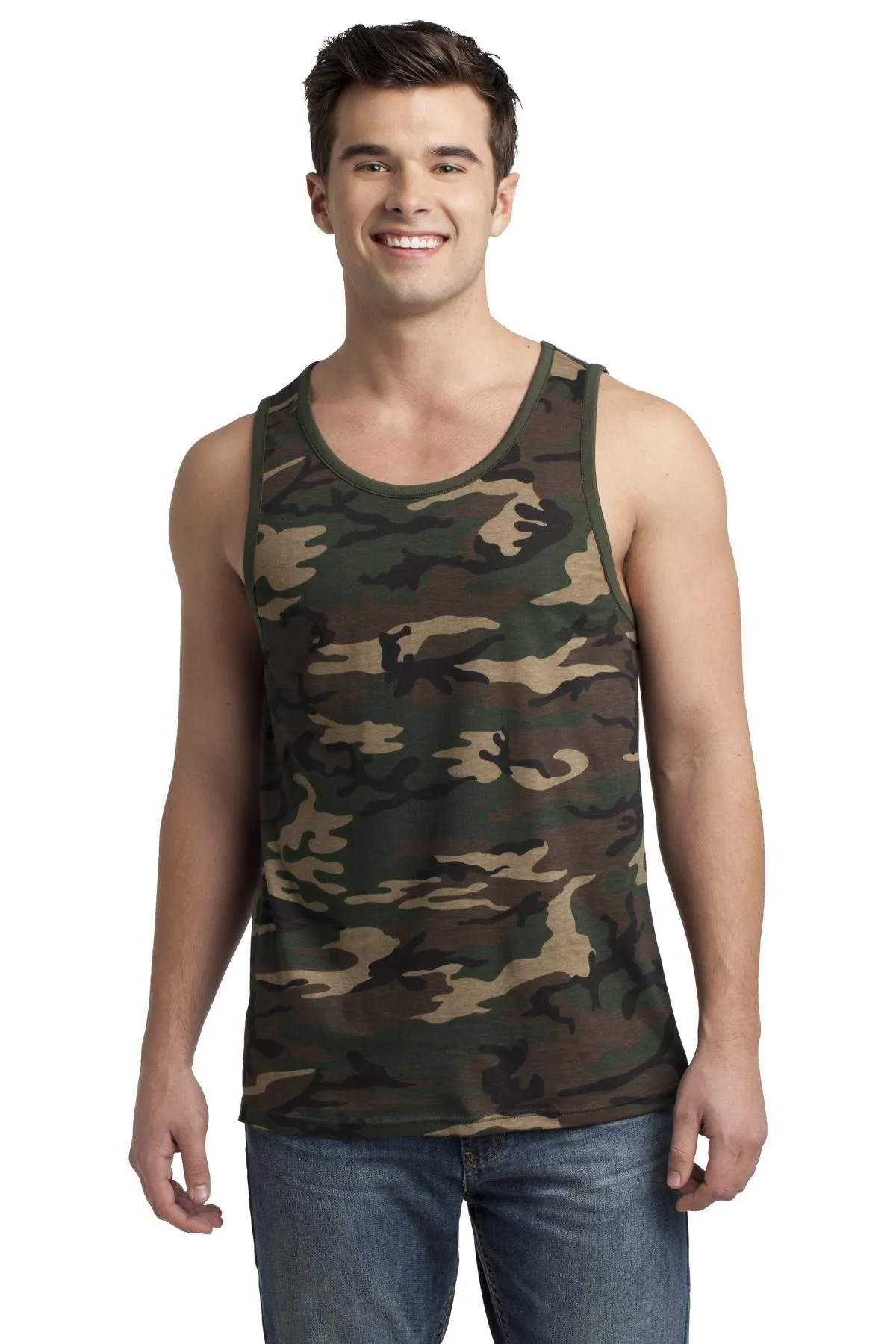 District Youth Cotton Ringer Tank Top DT1500