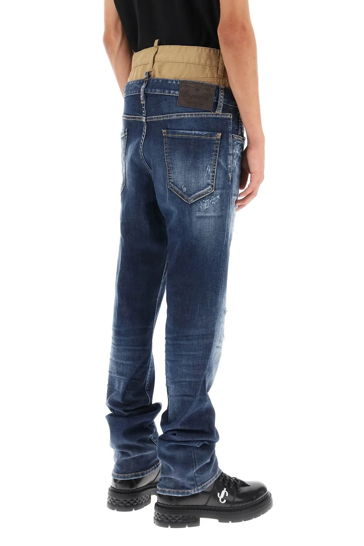 Dsquared2 Medium Ripped Wash Skinny Twin Pack Jeans