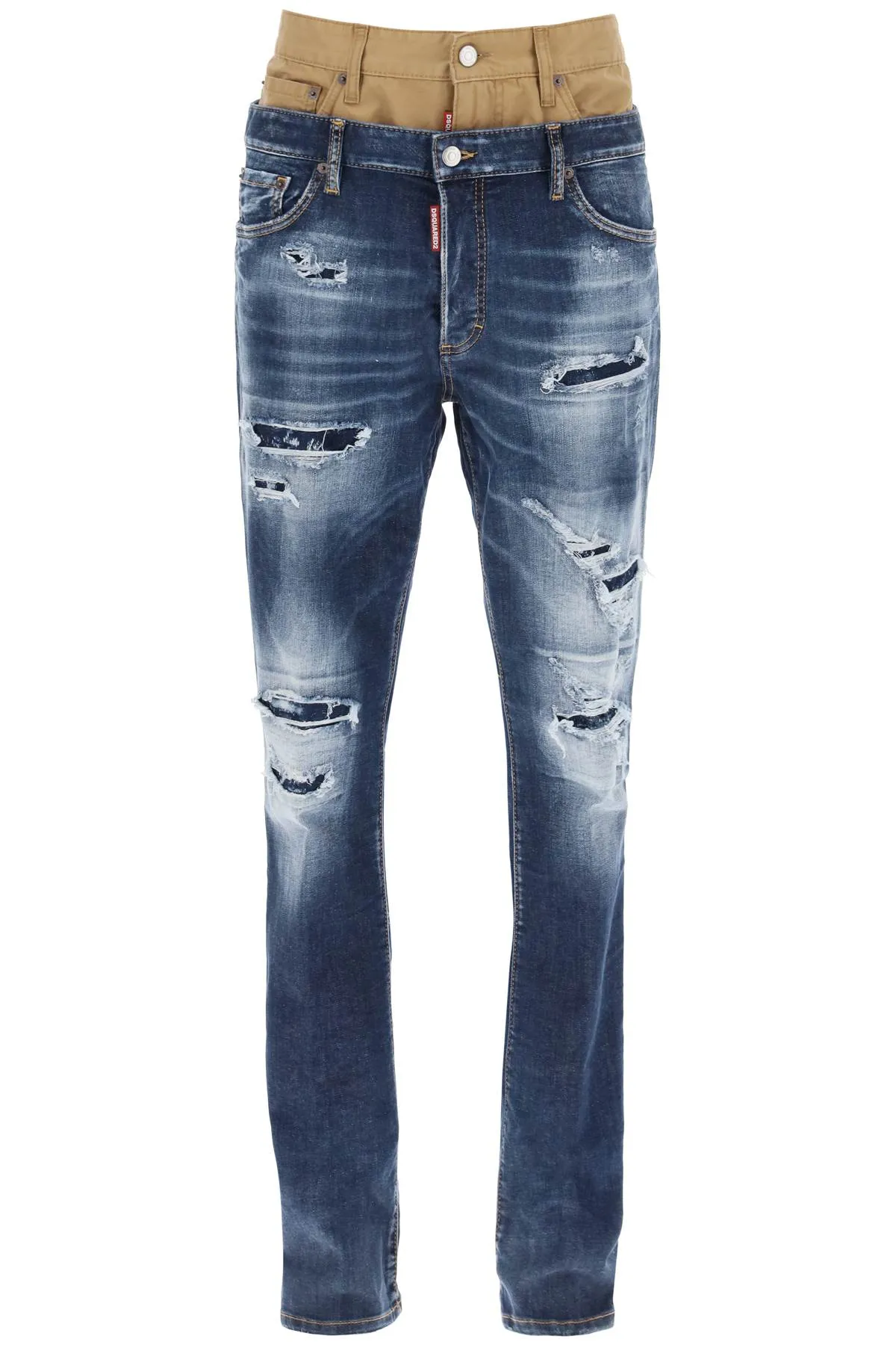 Dsquared2 Medium Ripped Wash Skinny Twin Pack Jeans