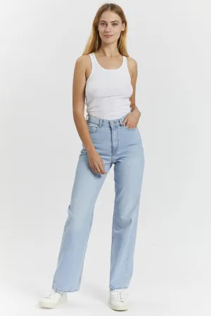 Echo Straight Jeans - Superlight Blue