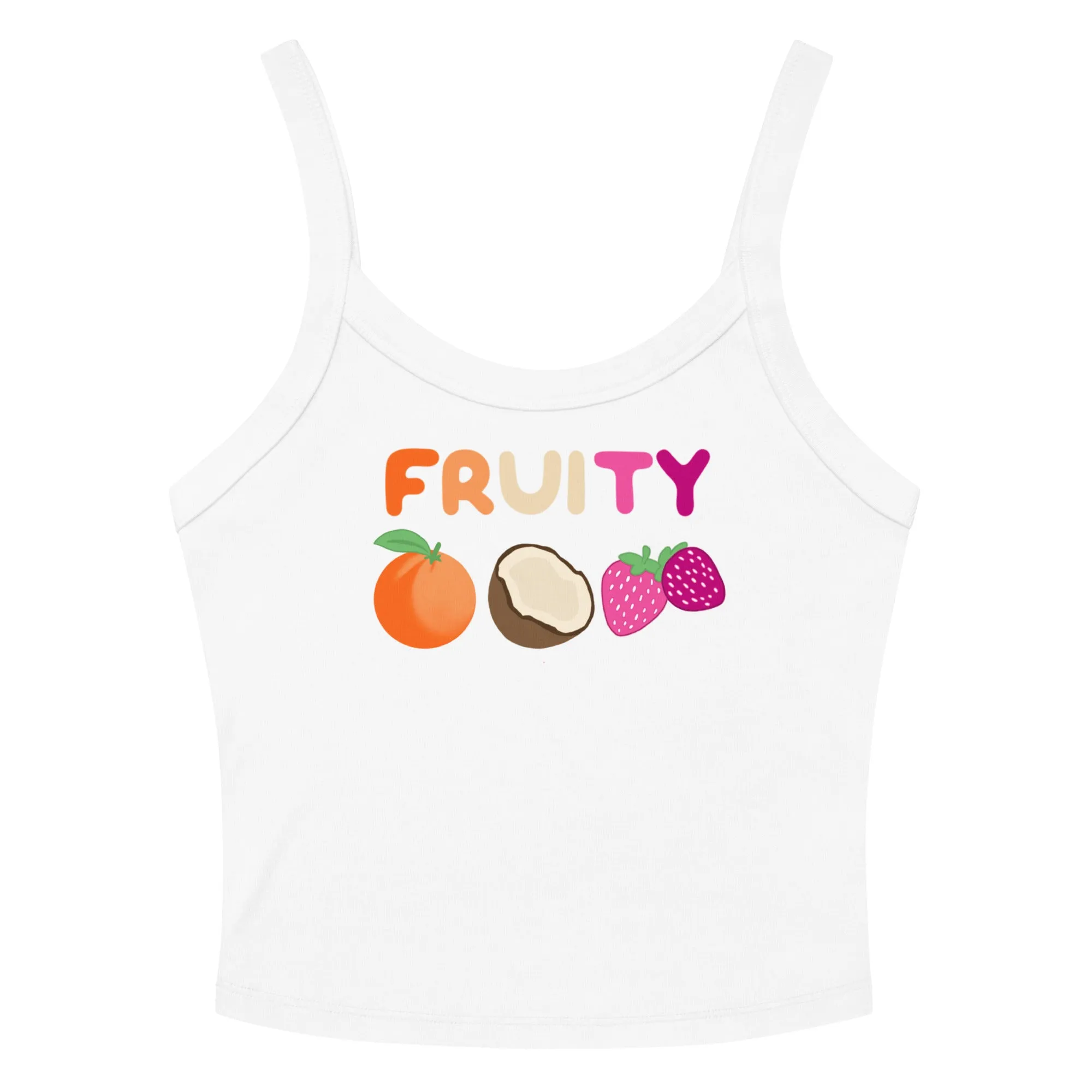 Fruity Lesbian Scoop Neck Tank Top