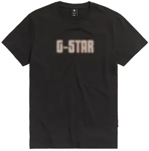 G Star Raw Mens Dotted T Shirt Dark Black