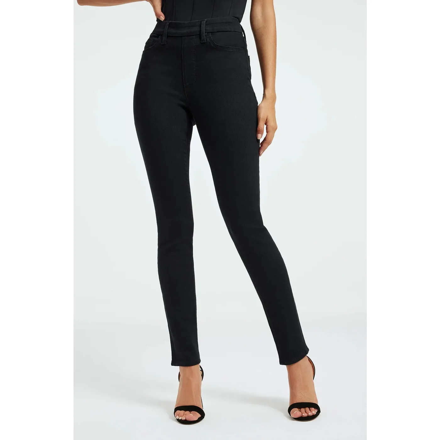 GA Power On Stretch Black Skinny Jeans