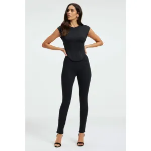 GA Power On Stretch Black Skinny Jeans