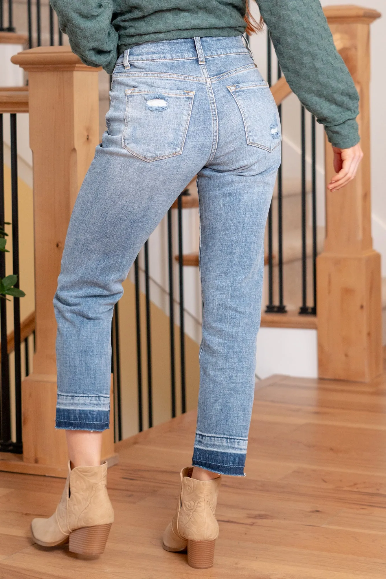 Georgia Ultra High Rise Slim Straight