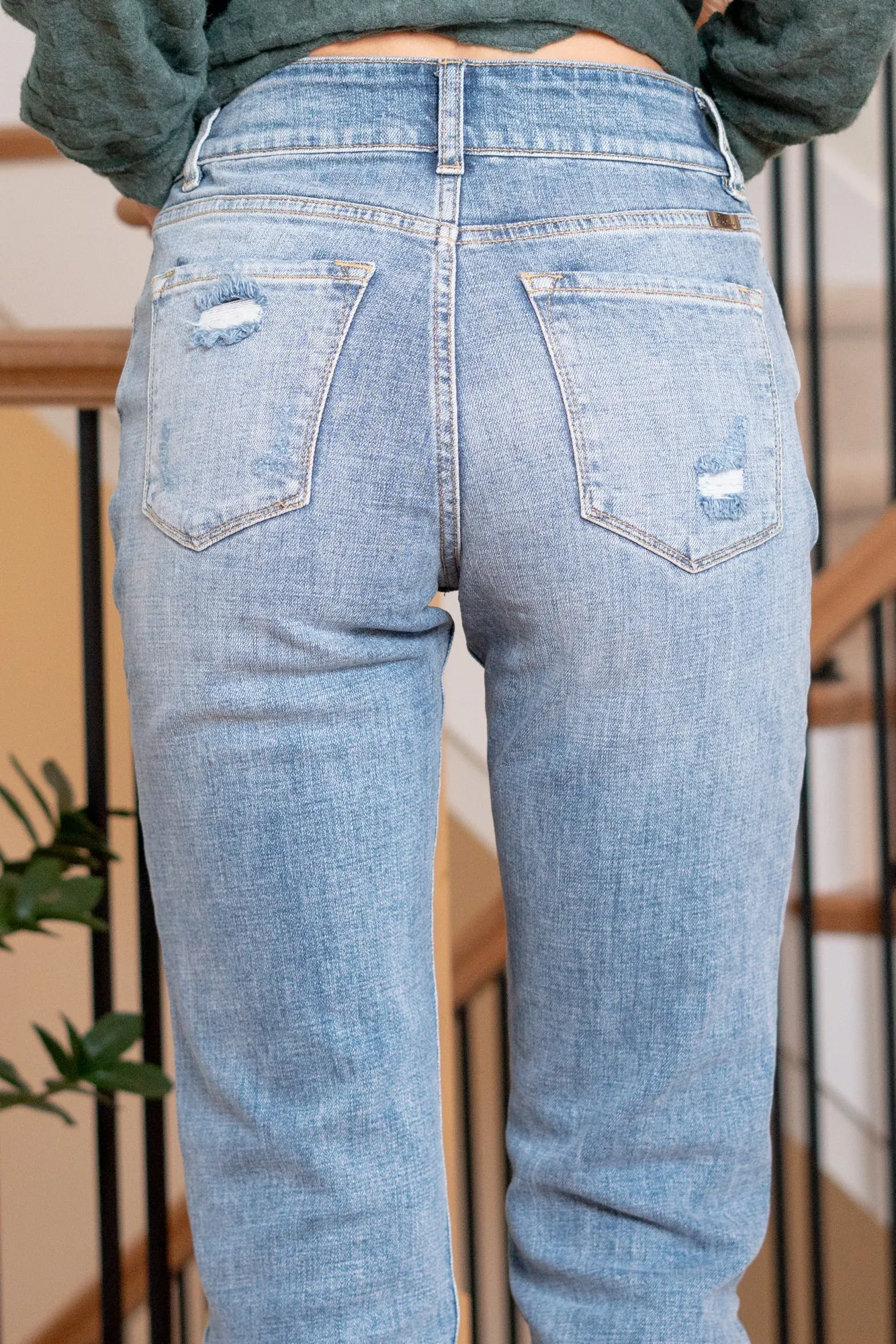 Georgia Ultra High Rise Slim Straight