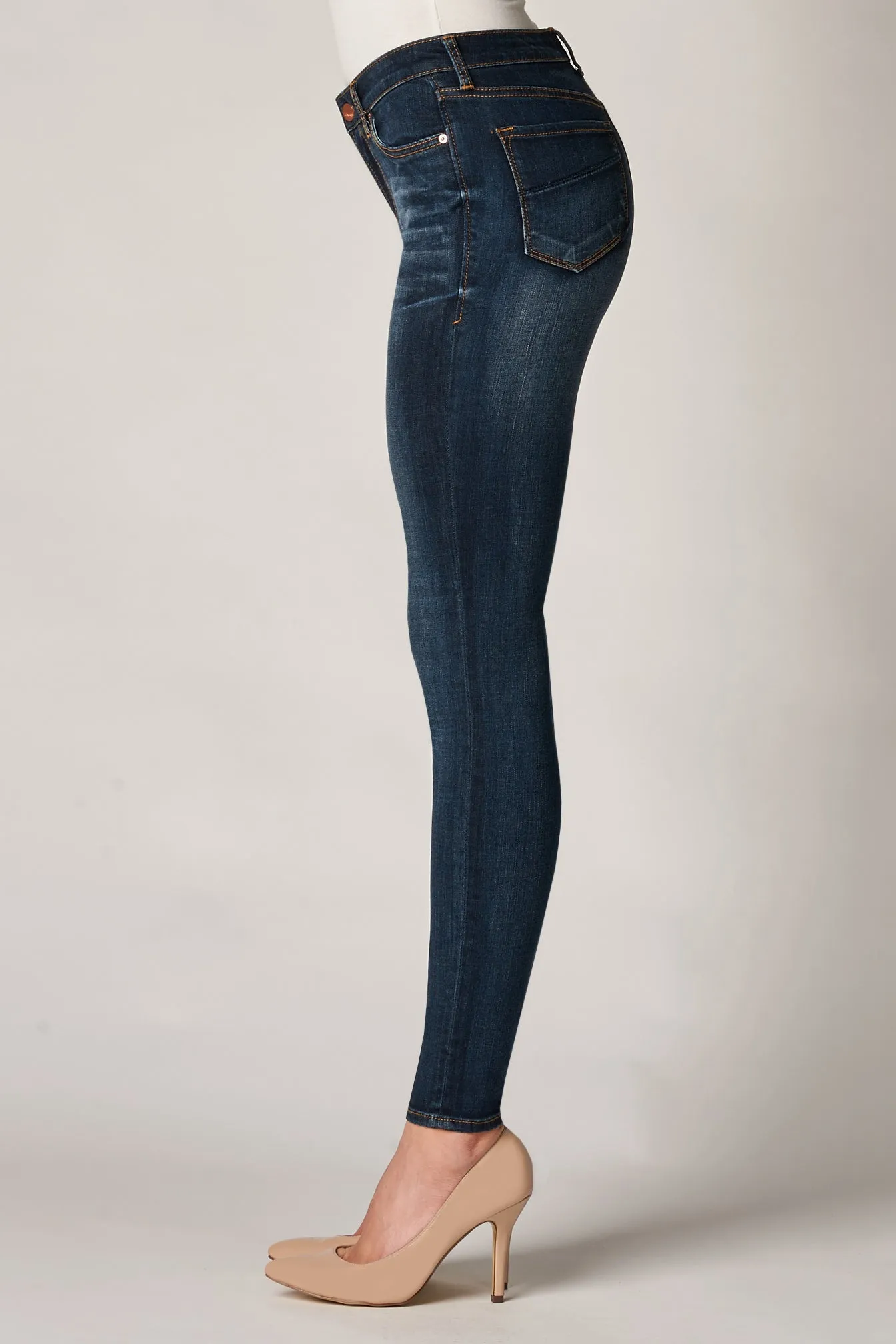 Gisele High-Rise Skinny - Reload Wash