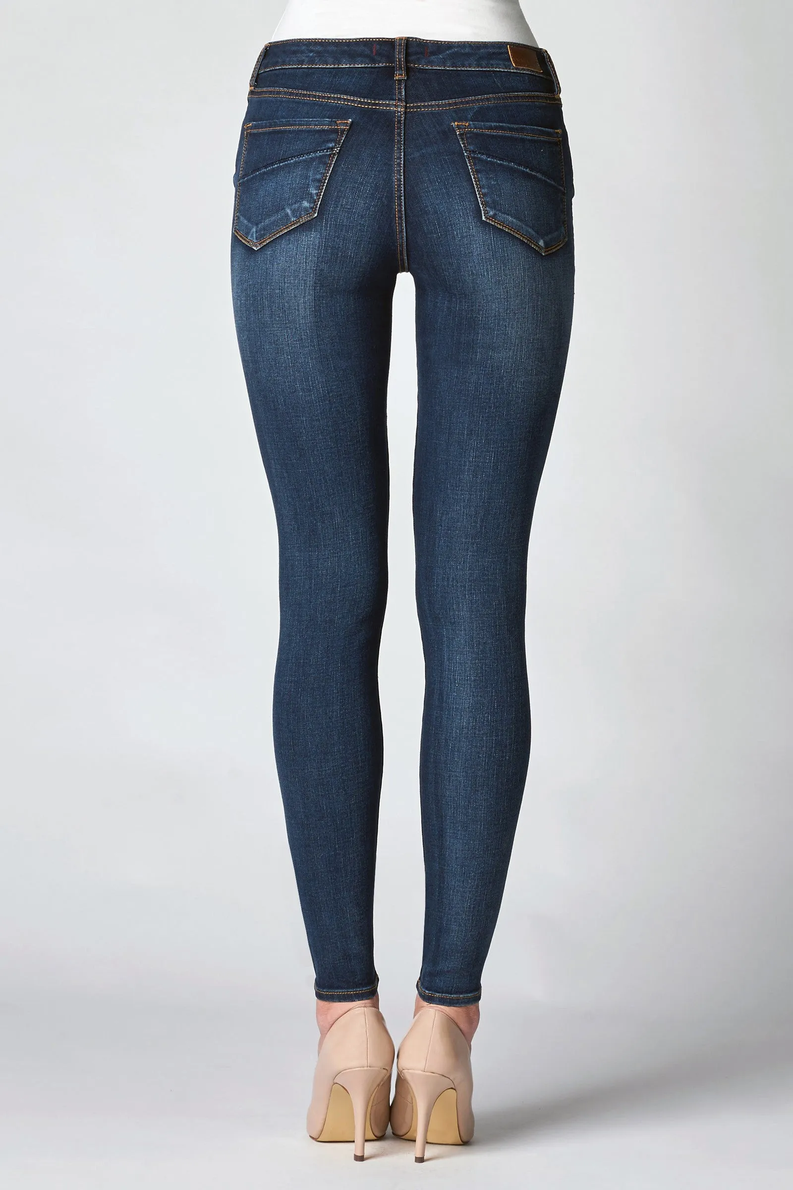 Gisele High-Rise Skinny - Reload Wash