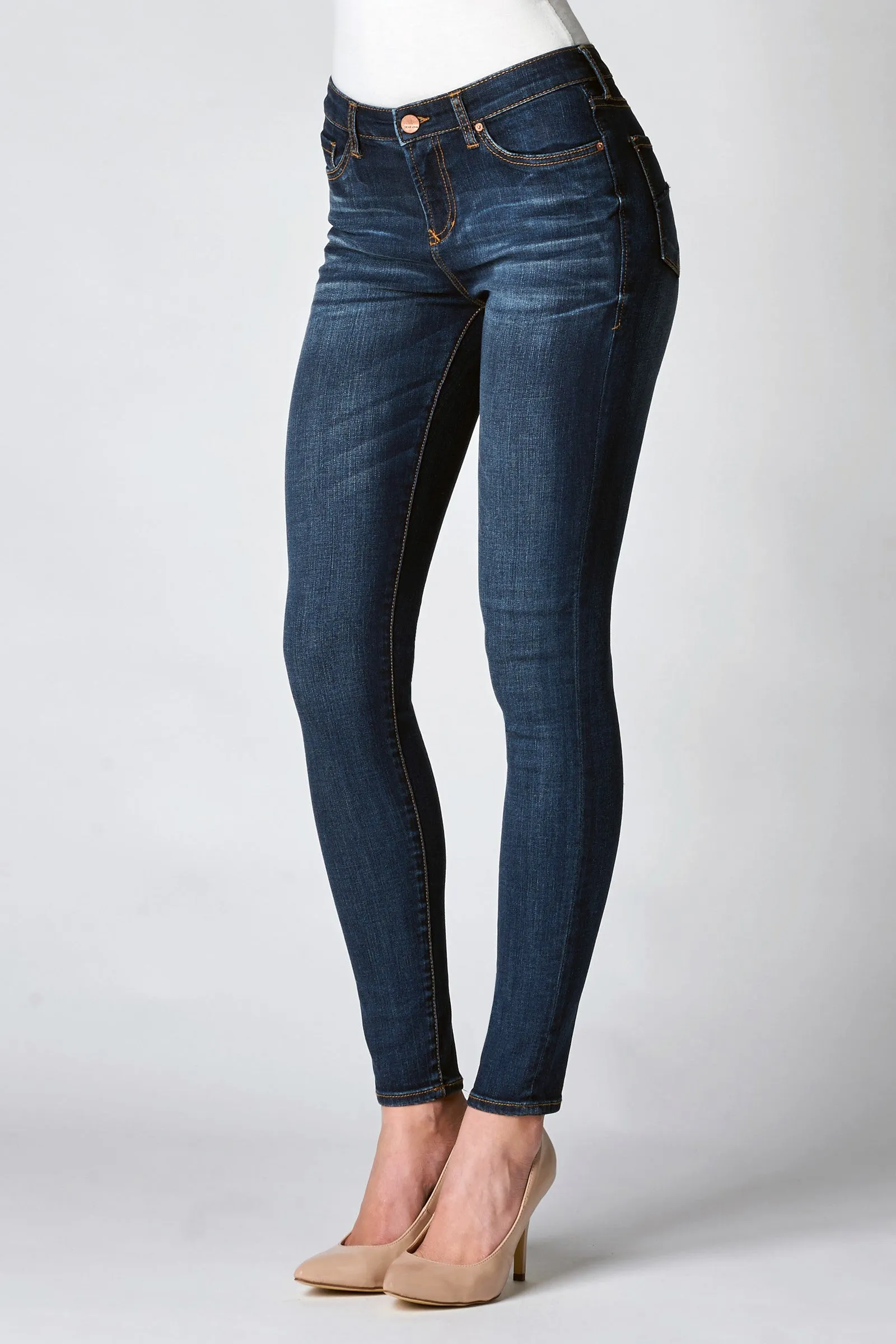 Gisele High-Rise Skinny - Reload Wash