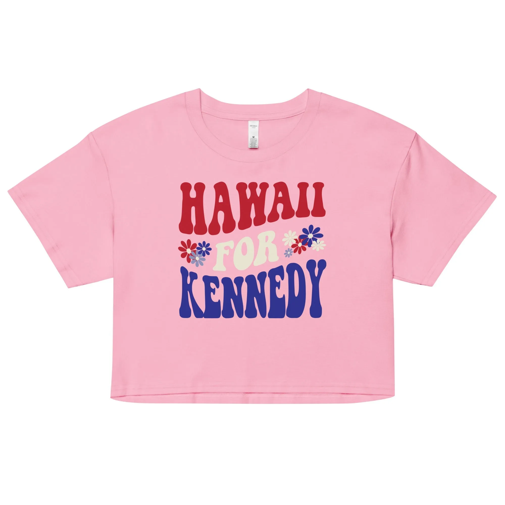 Hawaii for Kennedy Groovy Women’s Crop Top