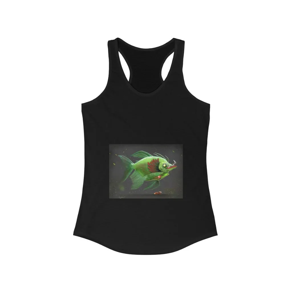 Hook Lung Jaw Women's Ideal Racerback Tank