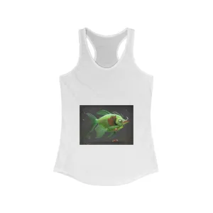 Hook Lung Jaw Women's Ideal Racerback Tank