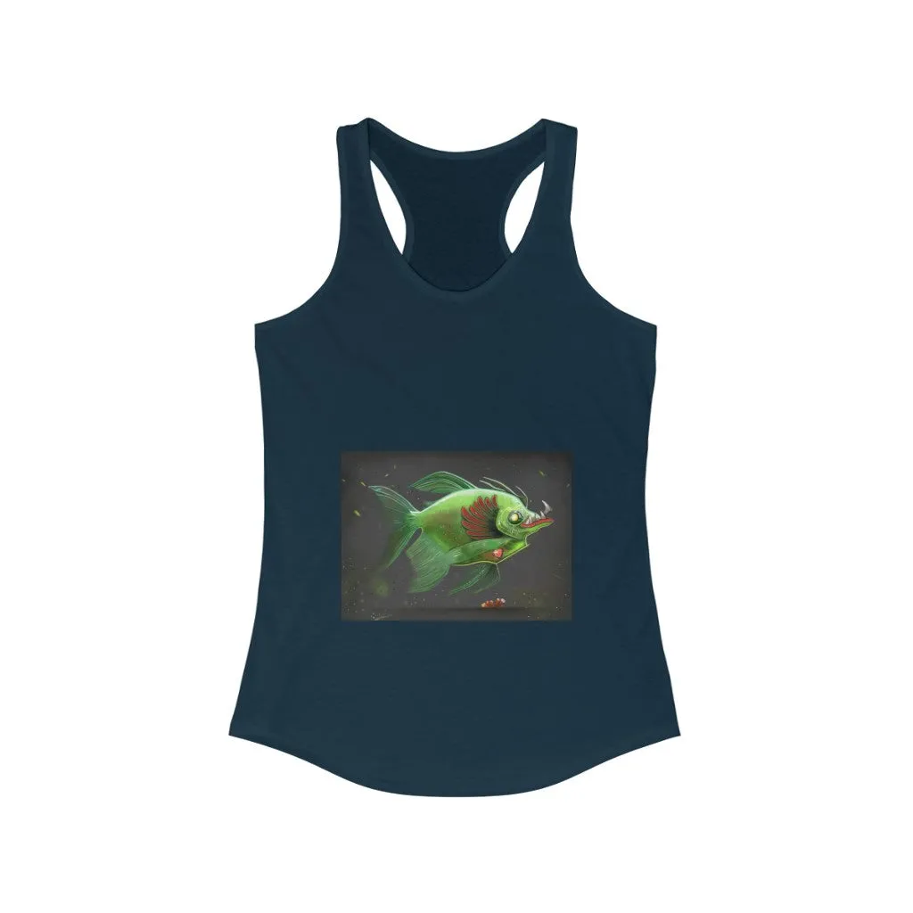 Hook Lung Jaw Women's Ideal Racerback Tank