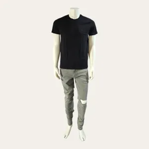 Hugo Boss: Basic T-Shirt (Black with Black Logo)