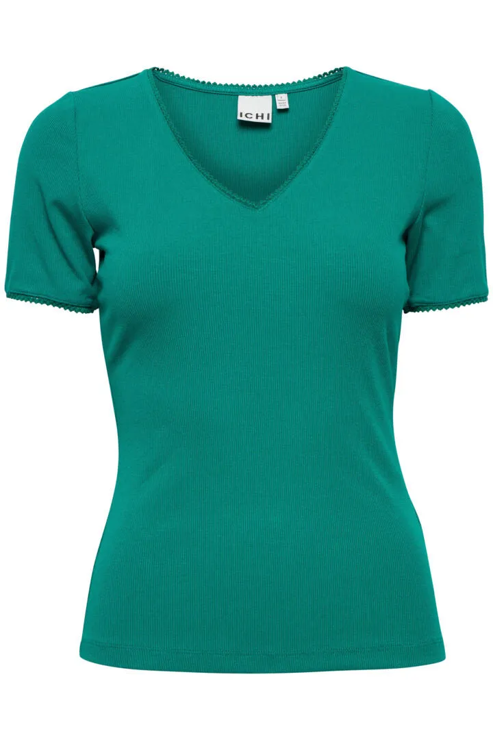 Ichi Ihpenna T-Shirt Cadmium Green