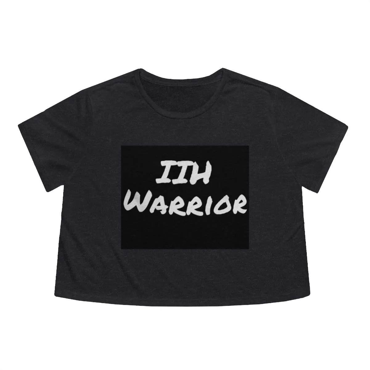 IIH Warrior - Brave -Strong -Resilient -Women's Flowy Cropped Tee