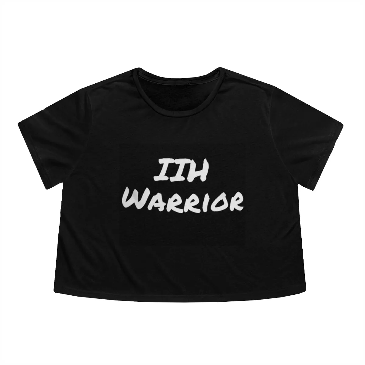 IIH Warrior - Brave -Strong -Resilient -Women's Flowy Cropped Tee