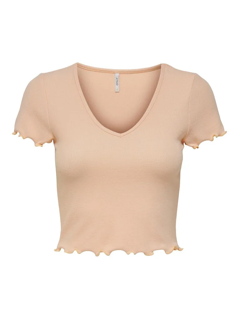 Kika Vneck Short Sleeve Top