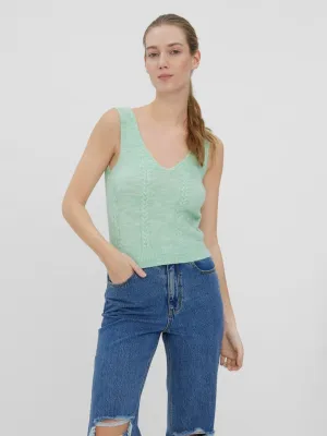 Lefile Sleeveless Vneck Strap Vest Top