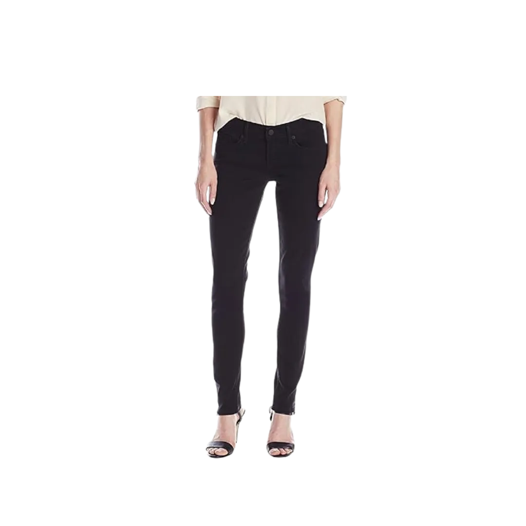 Levi's Women's 524 Skinny Black Sateen Jeans