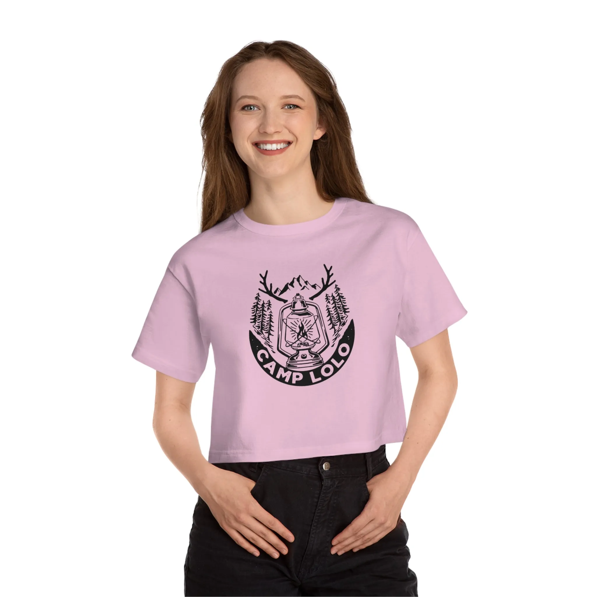 Lolo Camp Lantern Cropped T-Shirt