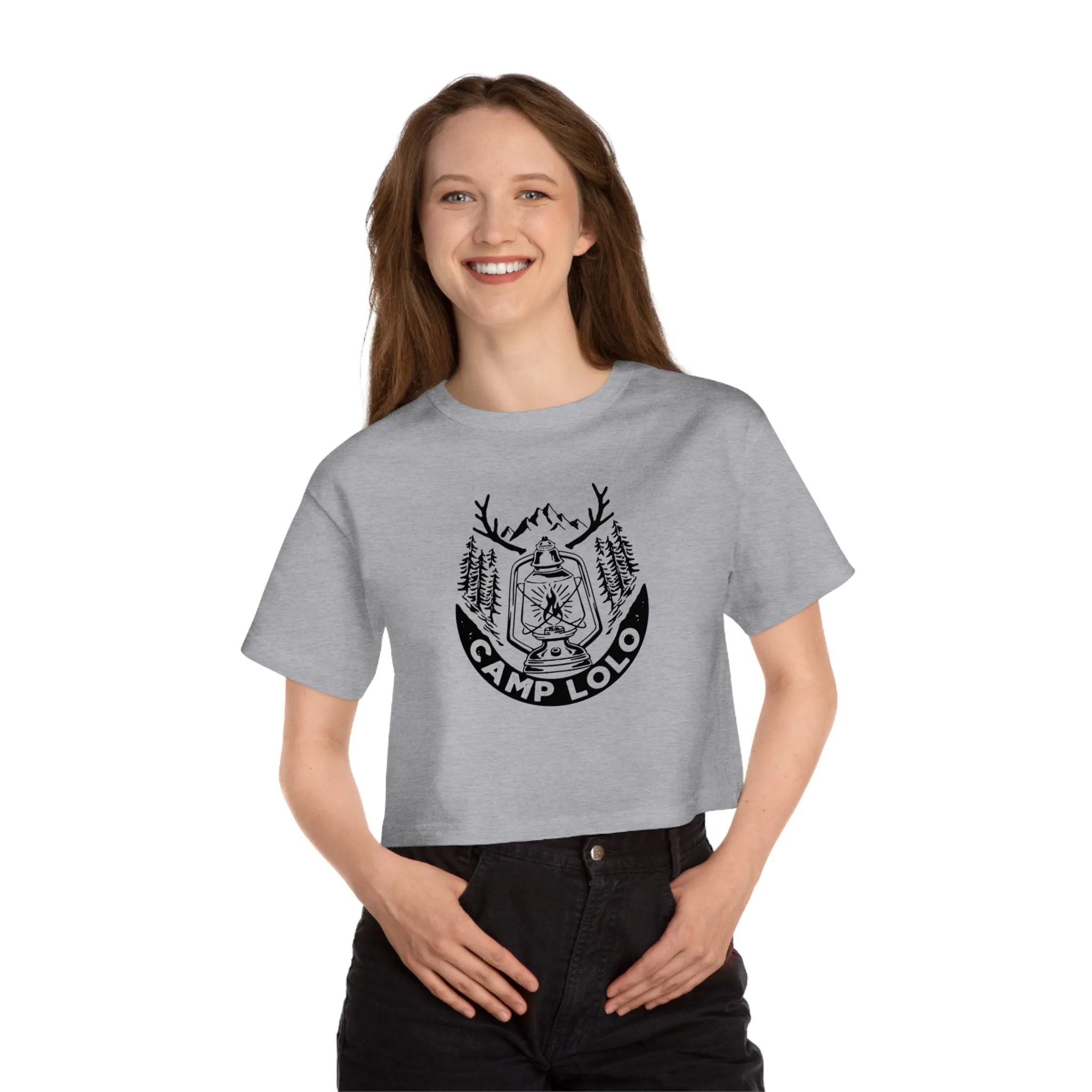 Lolo Camp Lantern Cropped T-Shirt