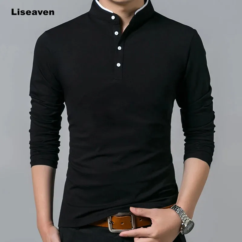 LONG SLEEVE V-NECK T-SHIRT