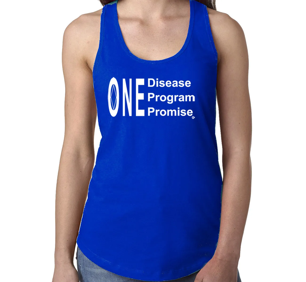 ltt- One Disease One Program Ladies Tank Tops