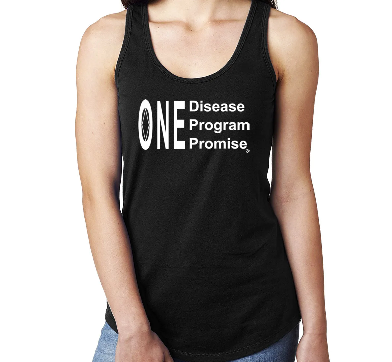 ltt- One Disease One Program Ladies Tank Tops