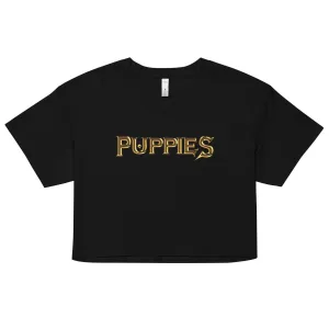 Mega-Puppies Women’s crop top