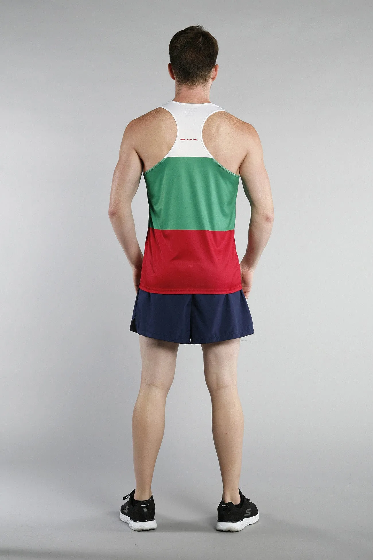 Men's Competitor Lite Printed Singlet [A-B] - Bulgaria