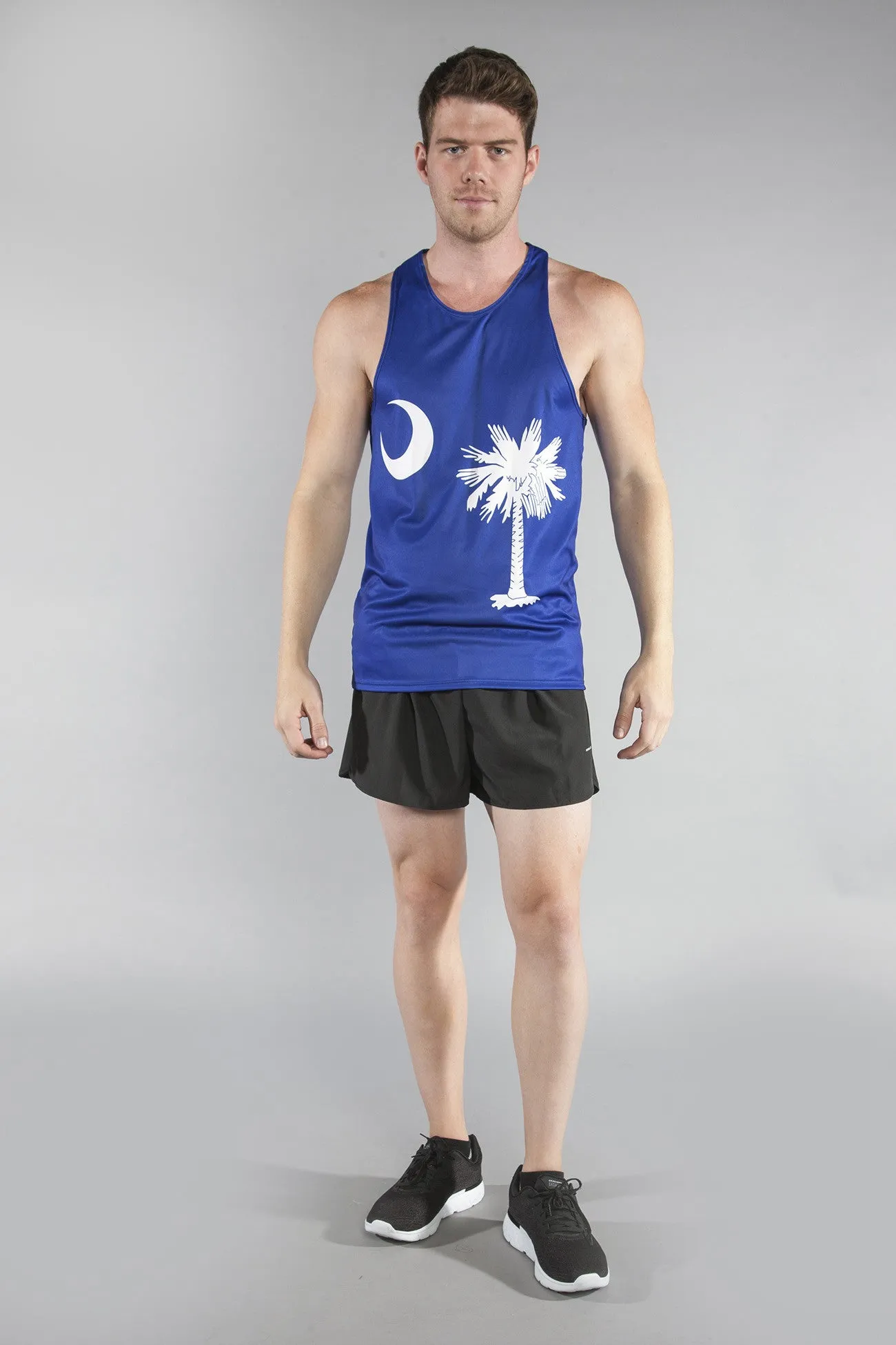 Men's Competitor Lite Printed Singlet [S-T] - South Carolina