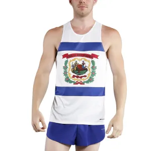 Men's Competitor Lite Printed Singlet [U-Z] - West Virginia